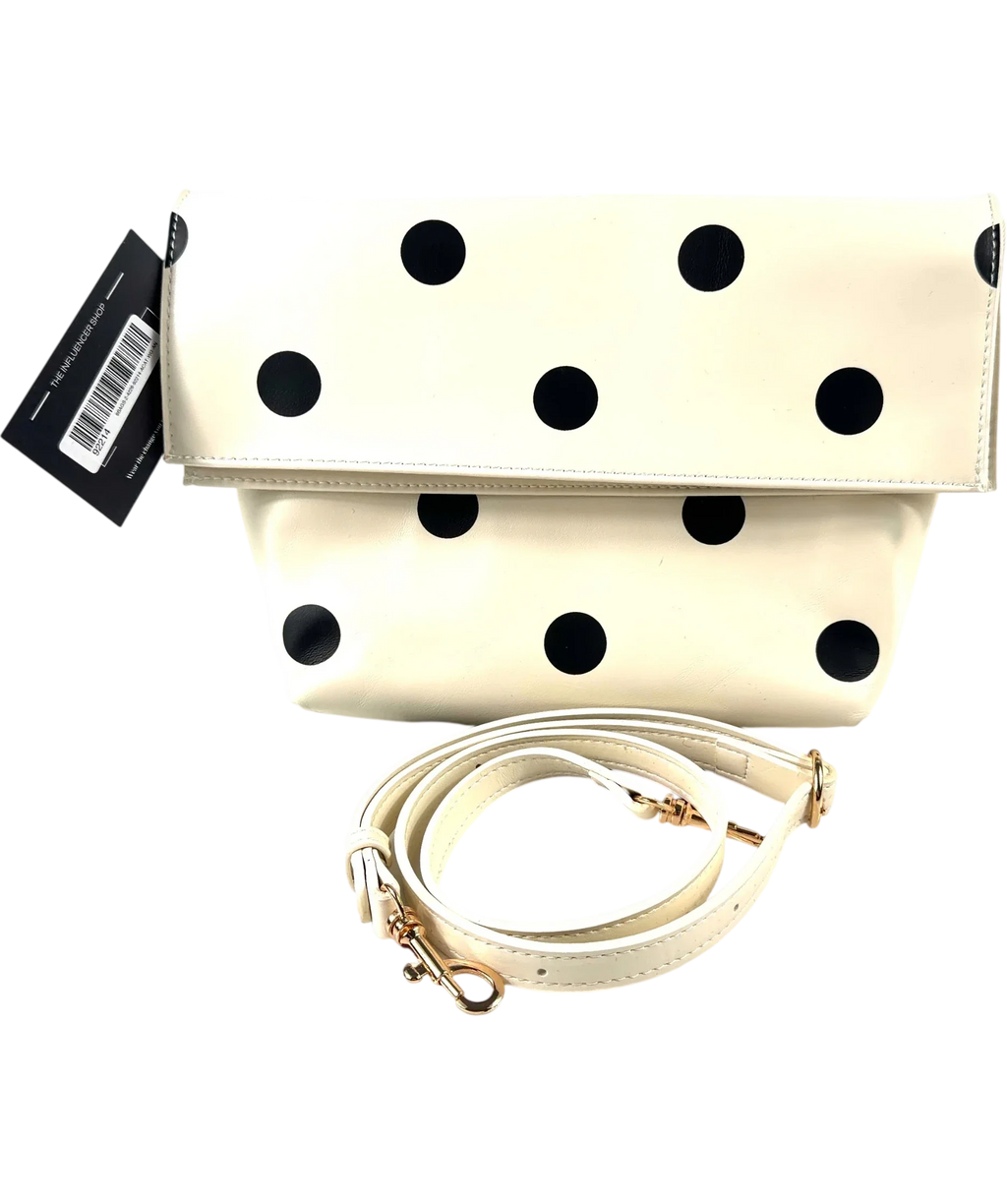 EADEM Cream Polka Dot Bag — front