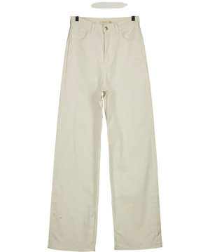 Levis High Loose White Jeans W26