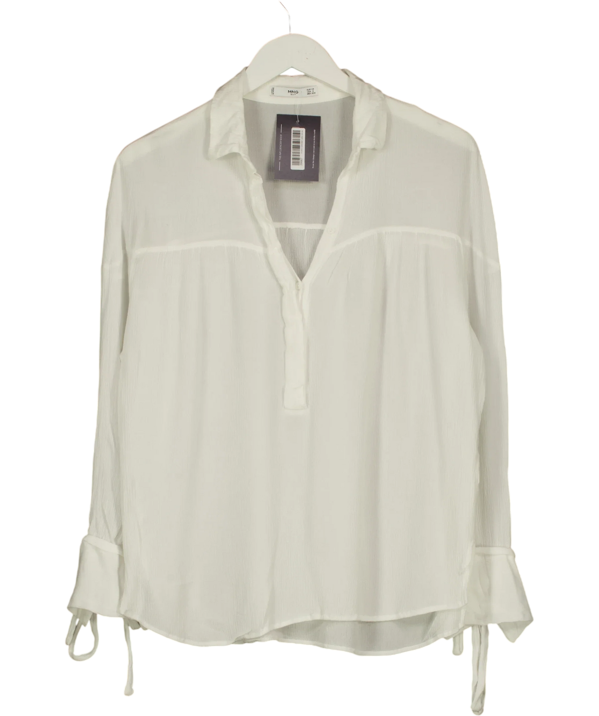 MANGO White Colour, size UK XS — front