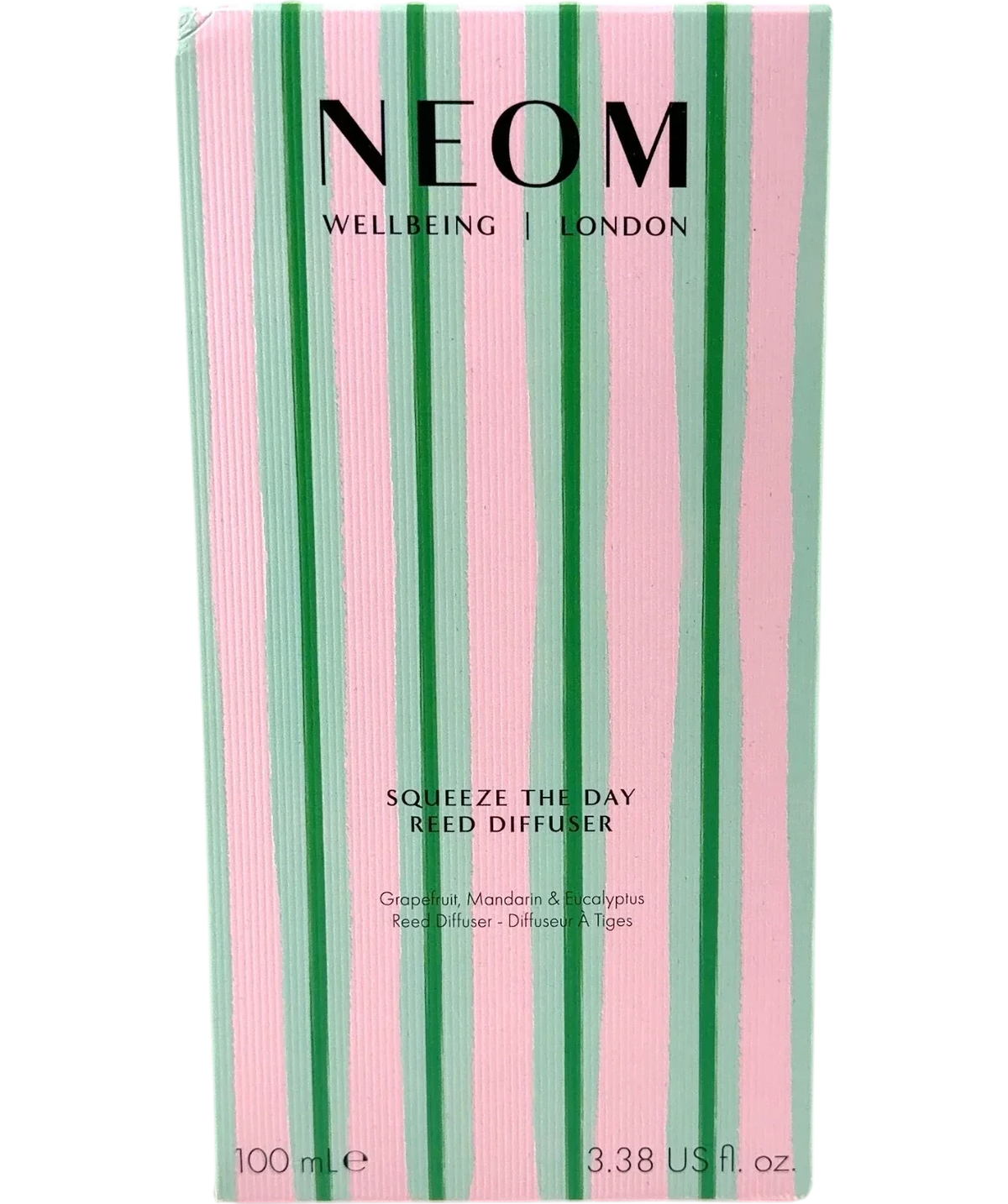 NEOM pink Squeeze The Day Reed Diffuser — front
