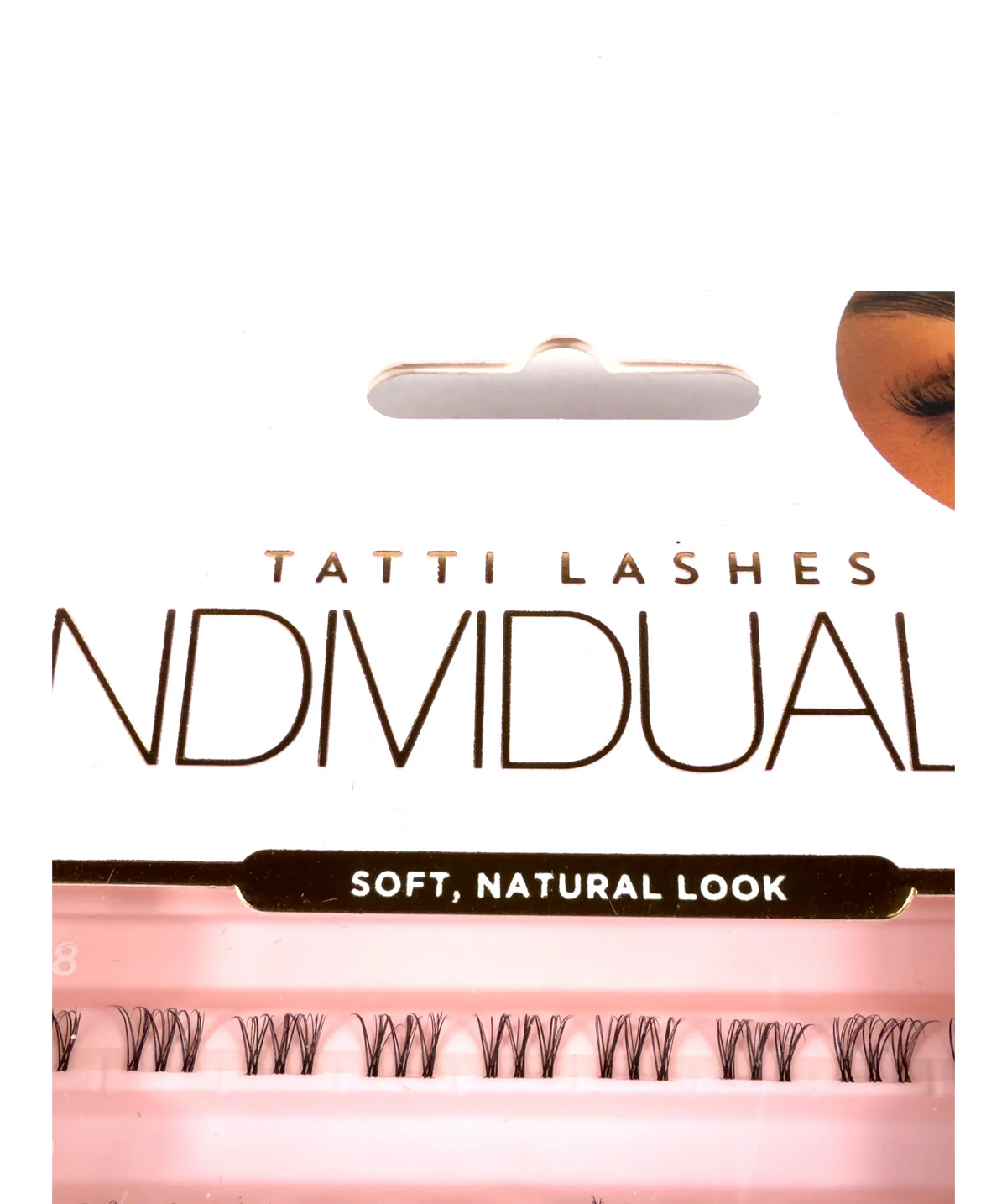 Tatti Lashes Au Natural Individual Lashes, size 1g — label