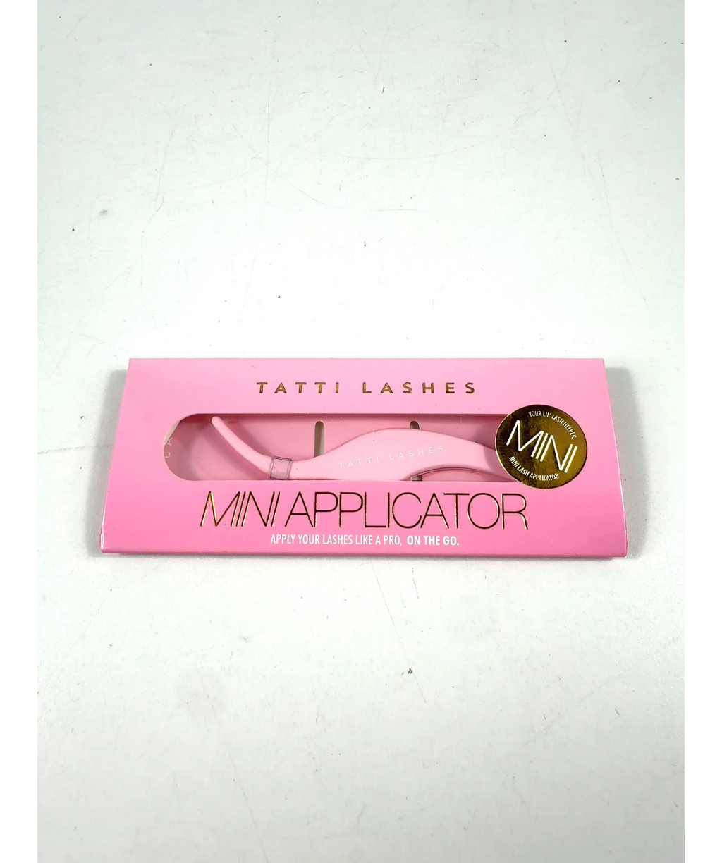 Tatti Lashes pink MINI APPLICATOR, size 1 — care label