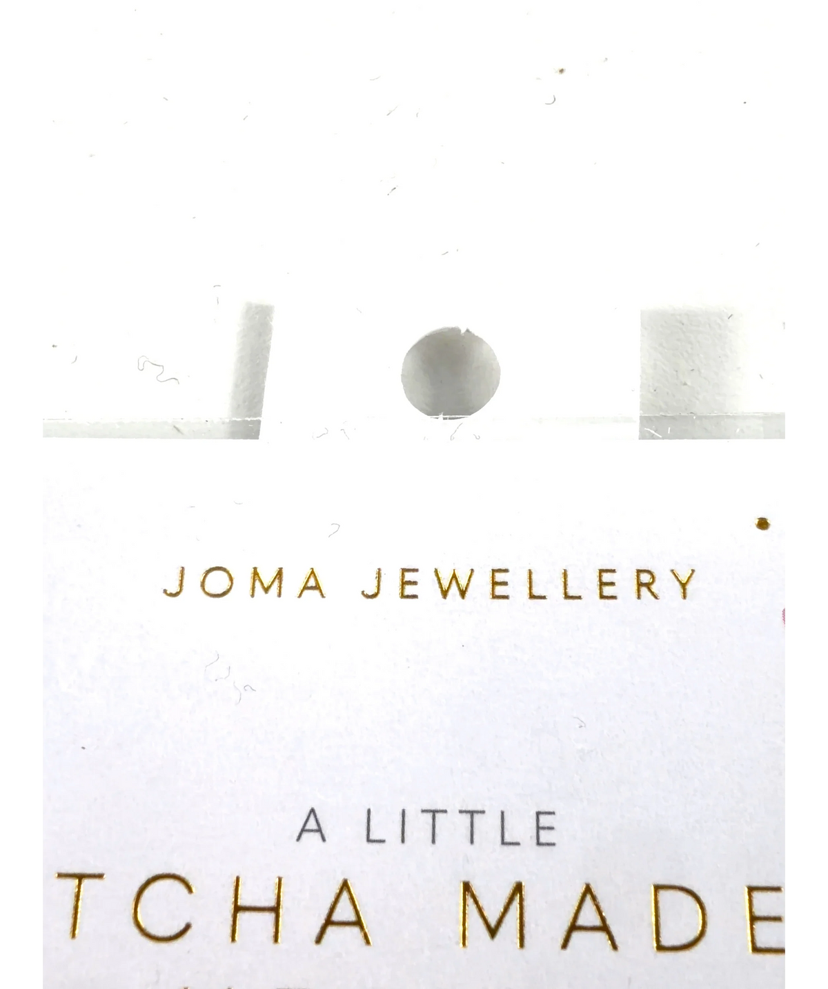 Joma Jewellery silver Colour — detail
