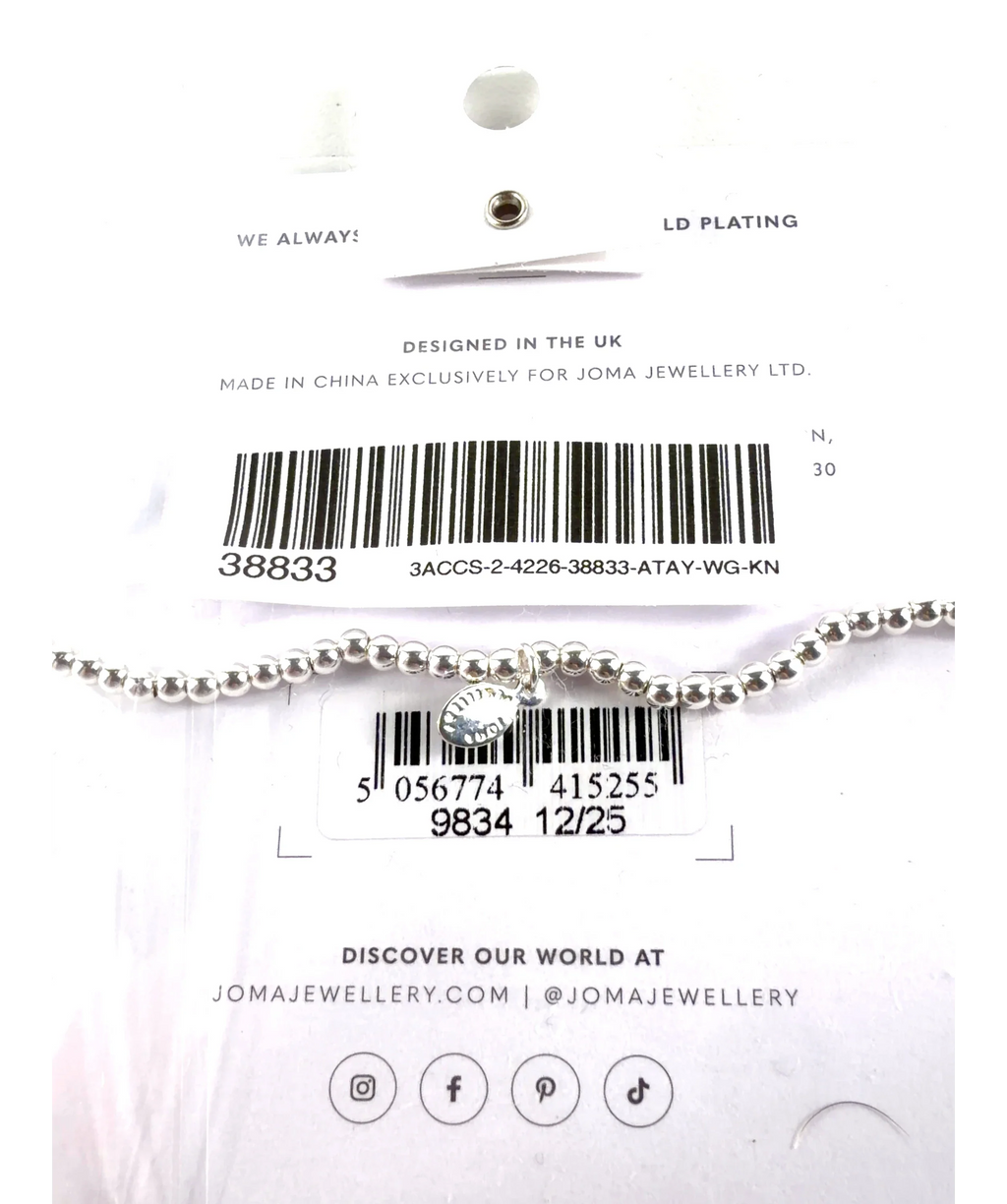 Joma Jewellery silver Colour — label