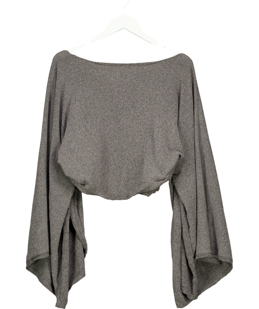 TOPSHOP Grey Colour, size UK XS — back