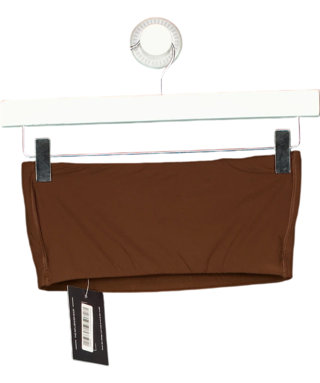 SKIMS Brown Fits Everybody Bandeau, size UK S — back