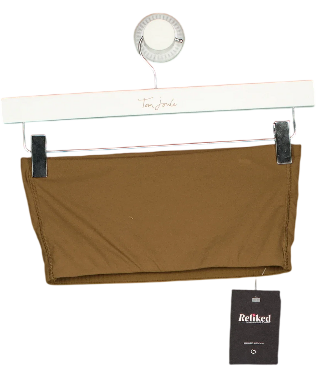 SKIMS Brown Fits Everybody Bandeau, size UK S — back