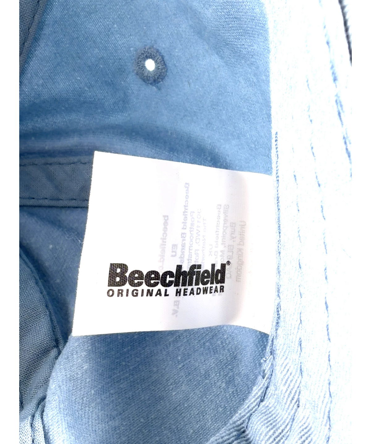 Beechfield Blue Colour — detail