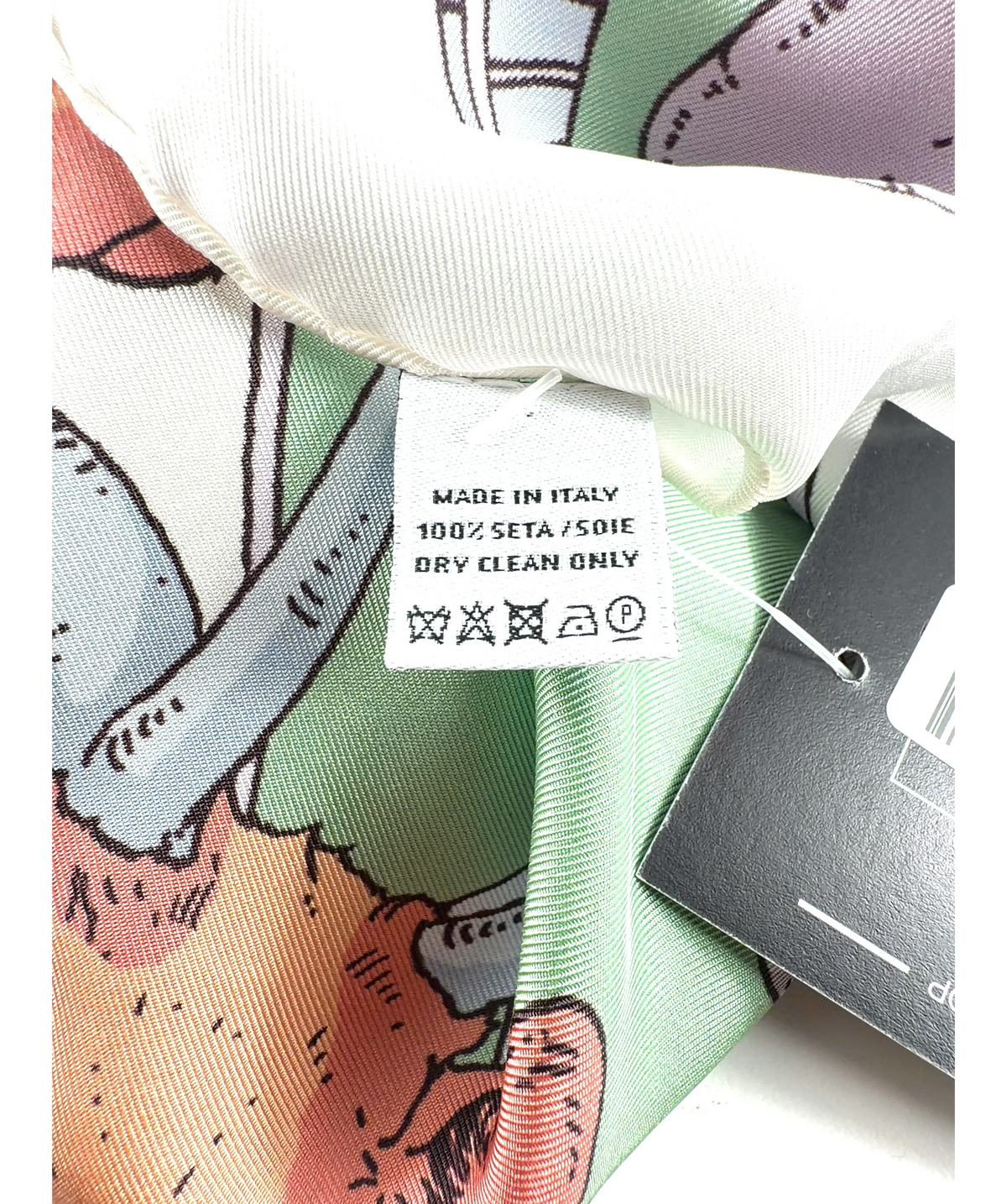 memo Multicoloured Colour — care label
