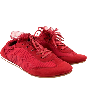 Vivaia Jogger Re-Nylon Sneakerina Yancy Red UK 6
