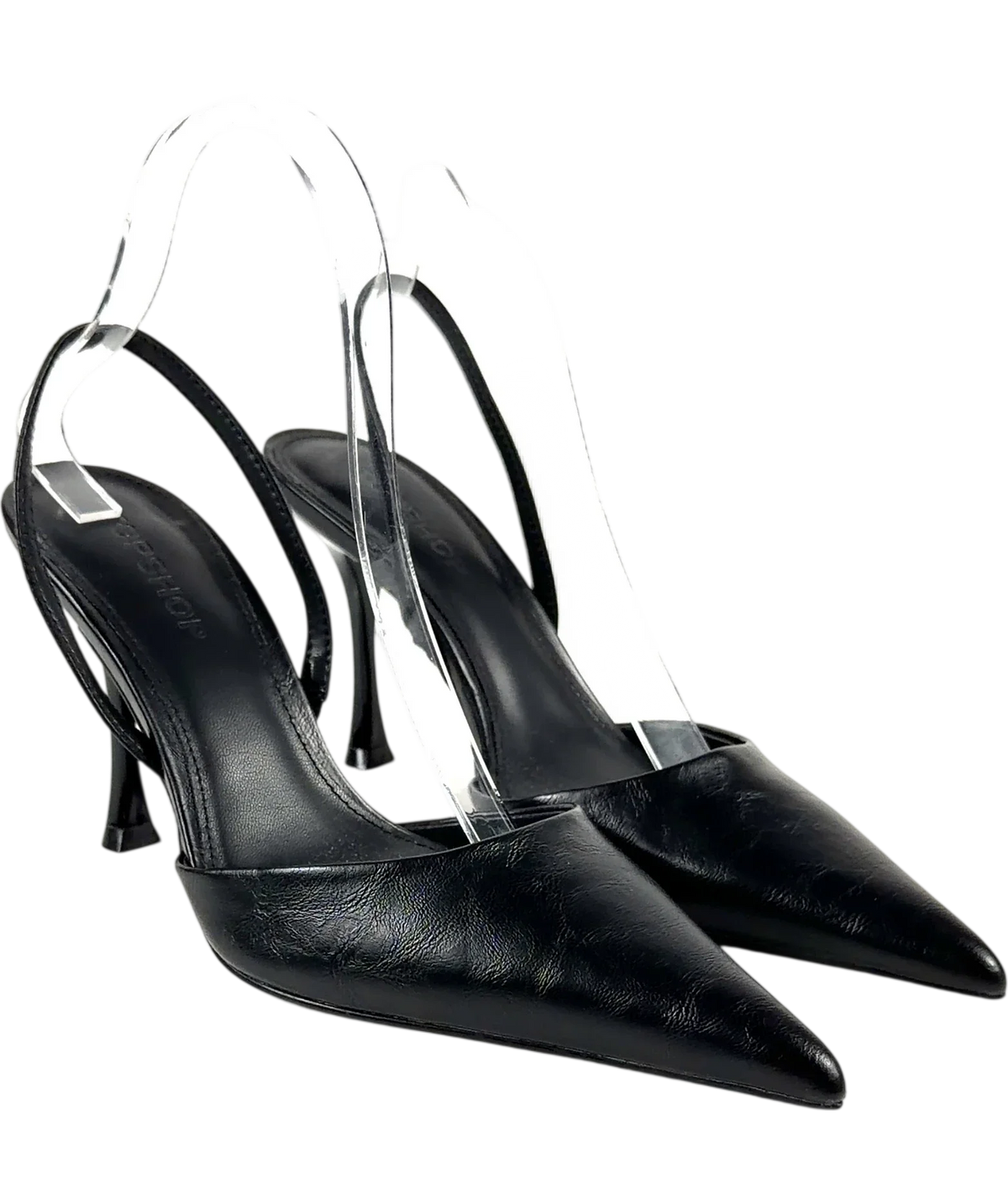TOPSHOP Black Colour, size UK 5 EU 38 👠 — front