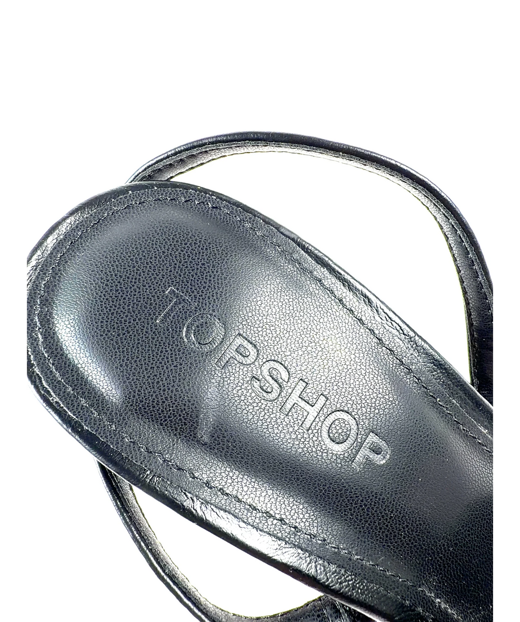 TOPSHOP Black Colour, size UK 5 EU 38 👠 — care label
