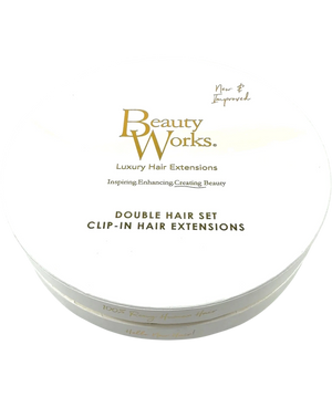 Beauty Works 18 Brownie Batter Clip n Hair Extensions