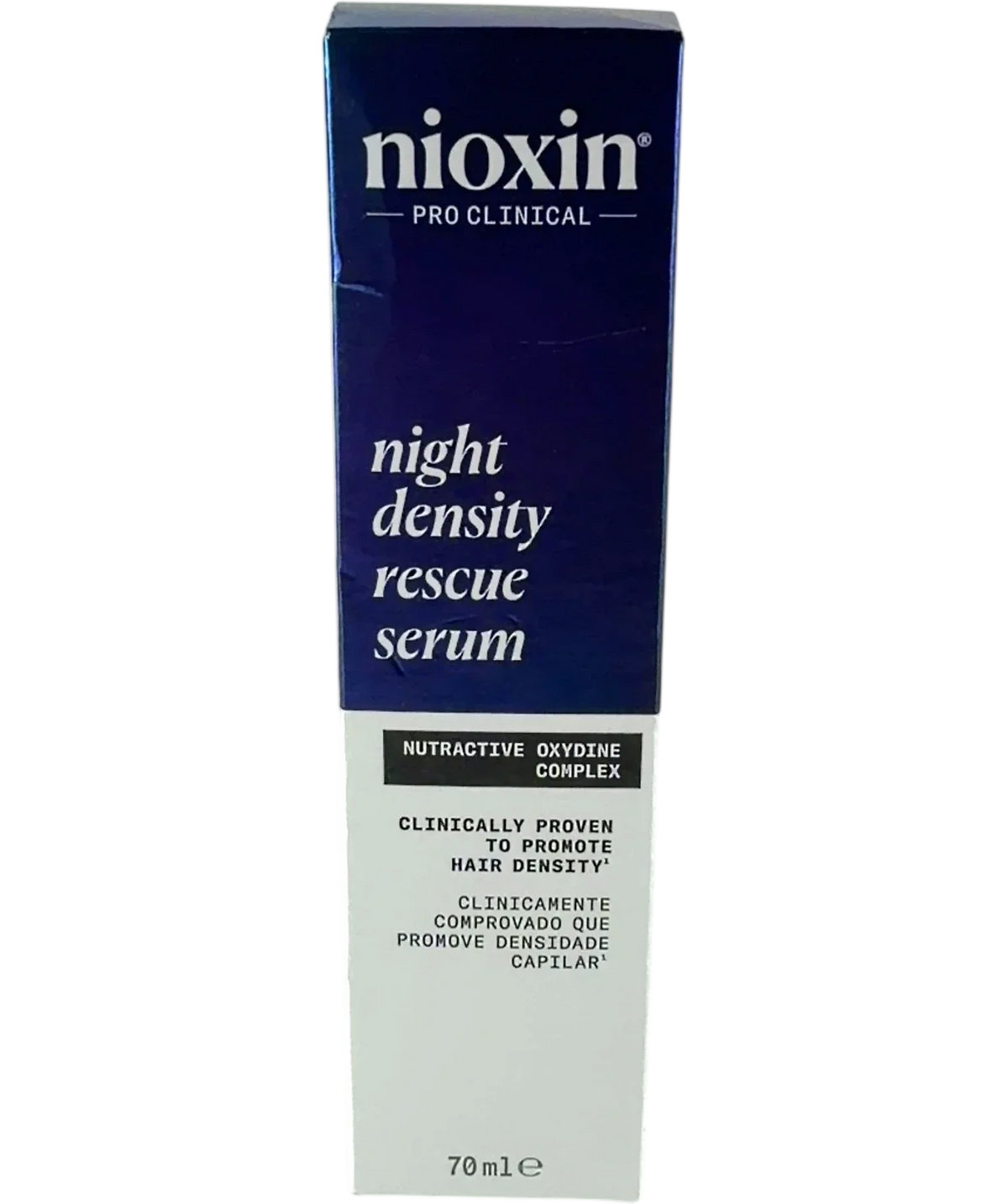 Nioxin Night Density Rescue Serum, size 70ml — front