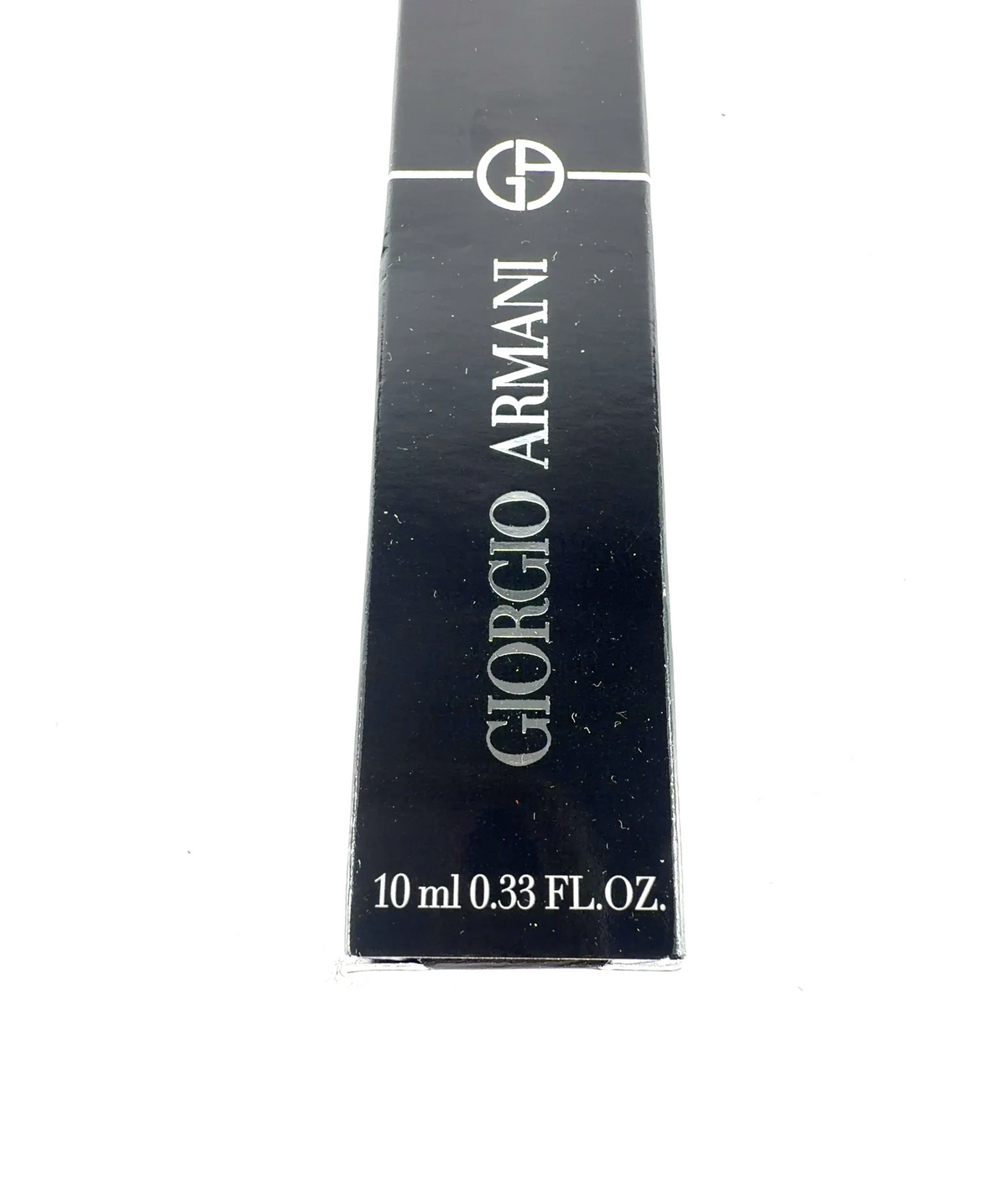 Giorgio Armani obsidian black vertigo lift, size 10ml — care label