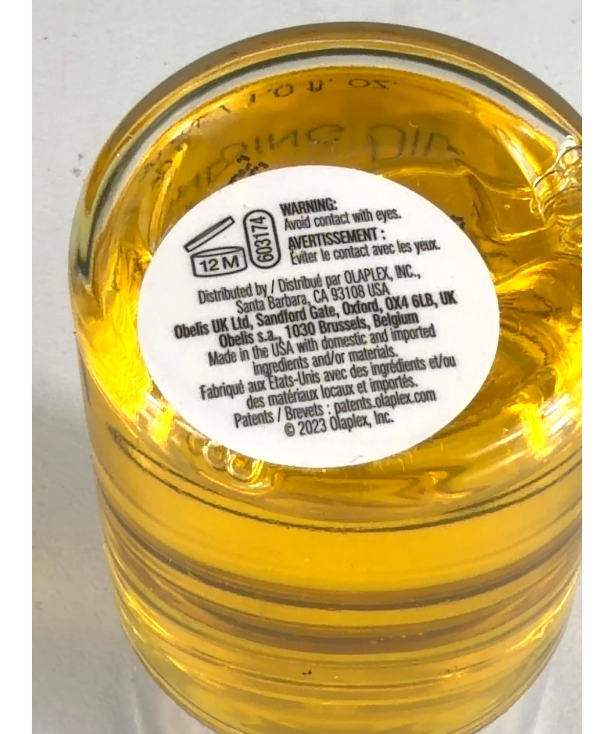 Olaplex No.7 BONDING OIL, size 30ml — detail