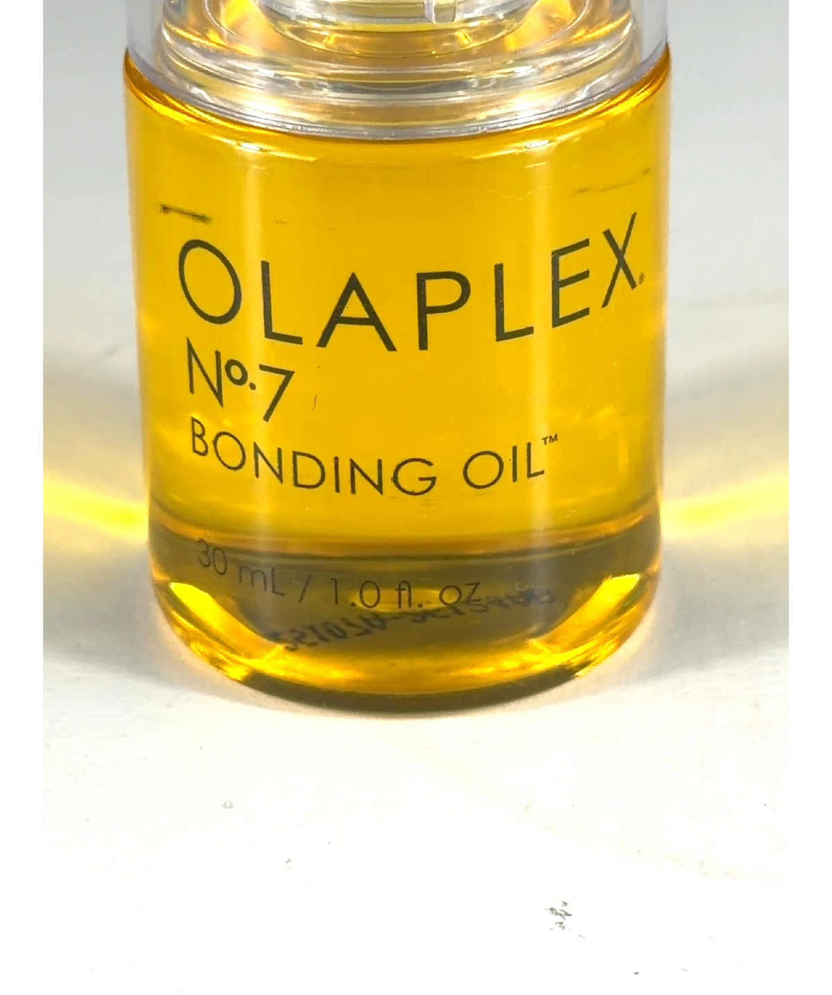 Olaplex No.7 BONDING OIL, size 30ml — label
