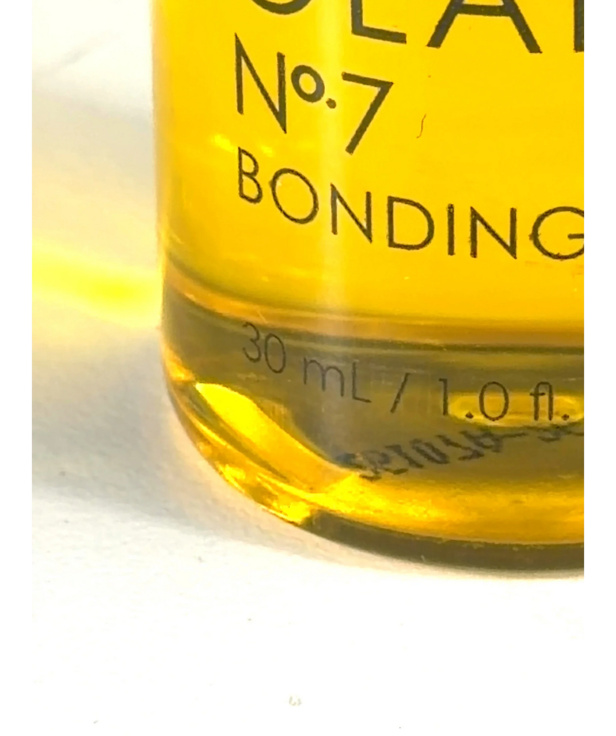 Olaplex No.7 BONDING OIL, size 30ml — care label