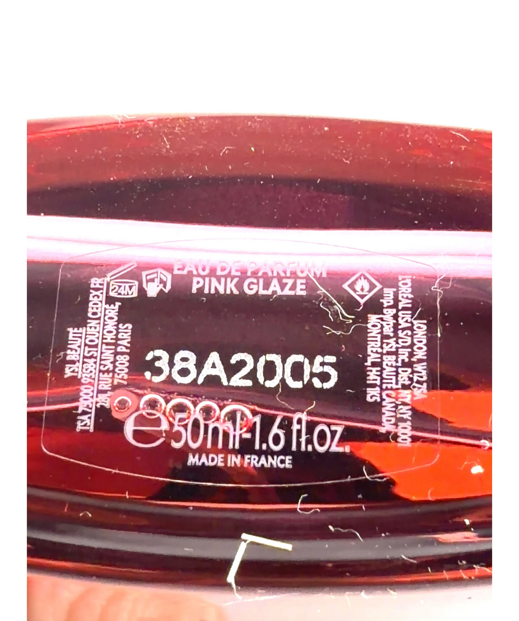 Yves Saint Laurent PINK GLAZE BLACK OPIUM, size 50ml — care label