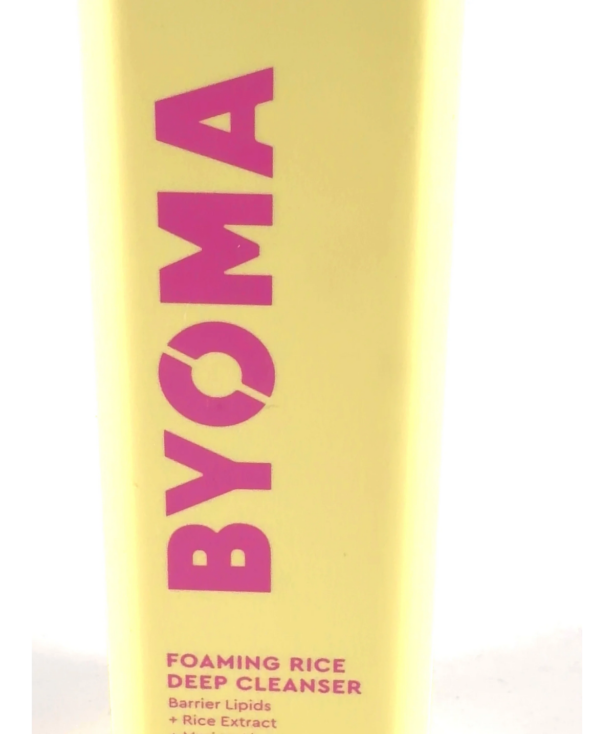 BYOMA FOAMING RICE DEEP CLEANSER, size 175ml — label