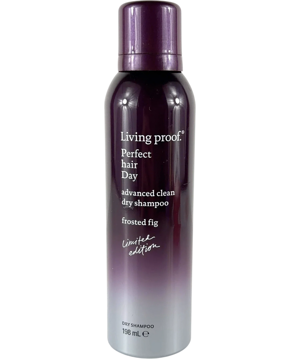 Living Proof frosted fig Perfect hair Day advanced clean dry shampoo frosted fig limited edition, size 198ml — front
