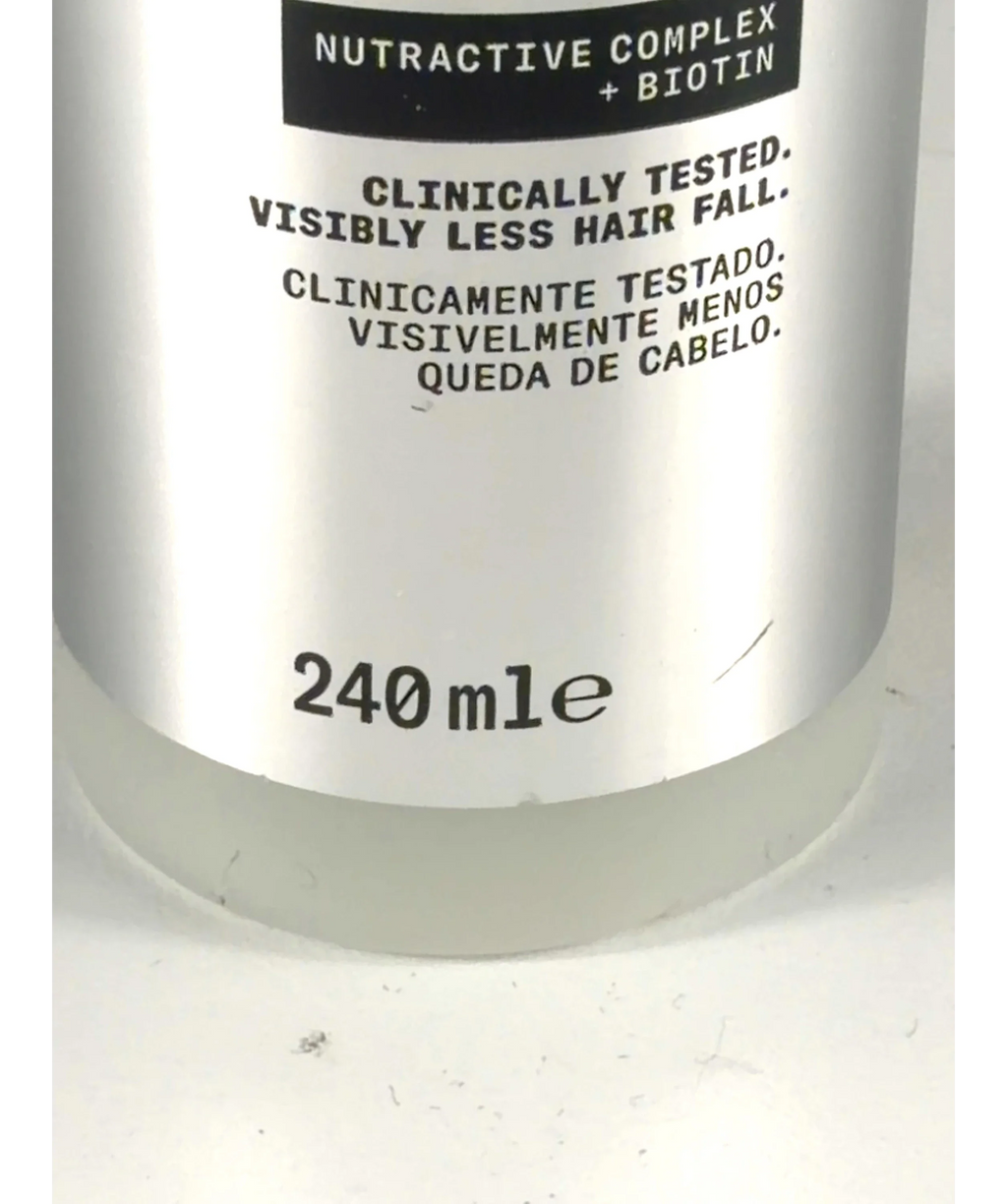 Nioxin hair fall defense shampoo, size 240ml — care label