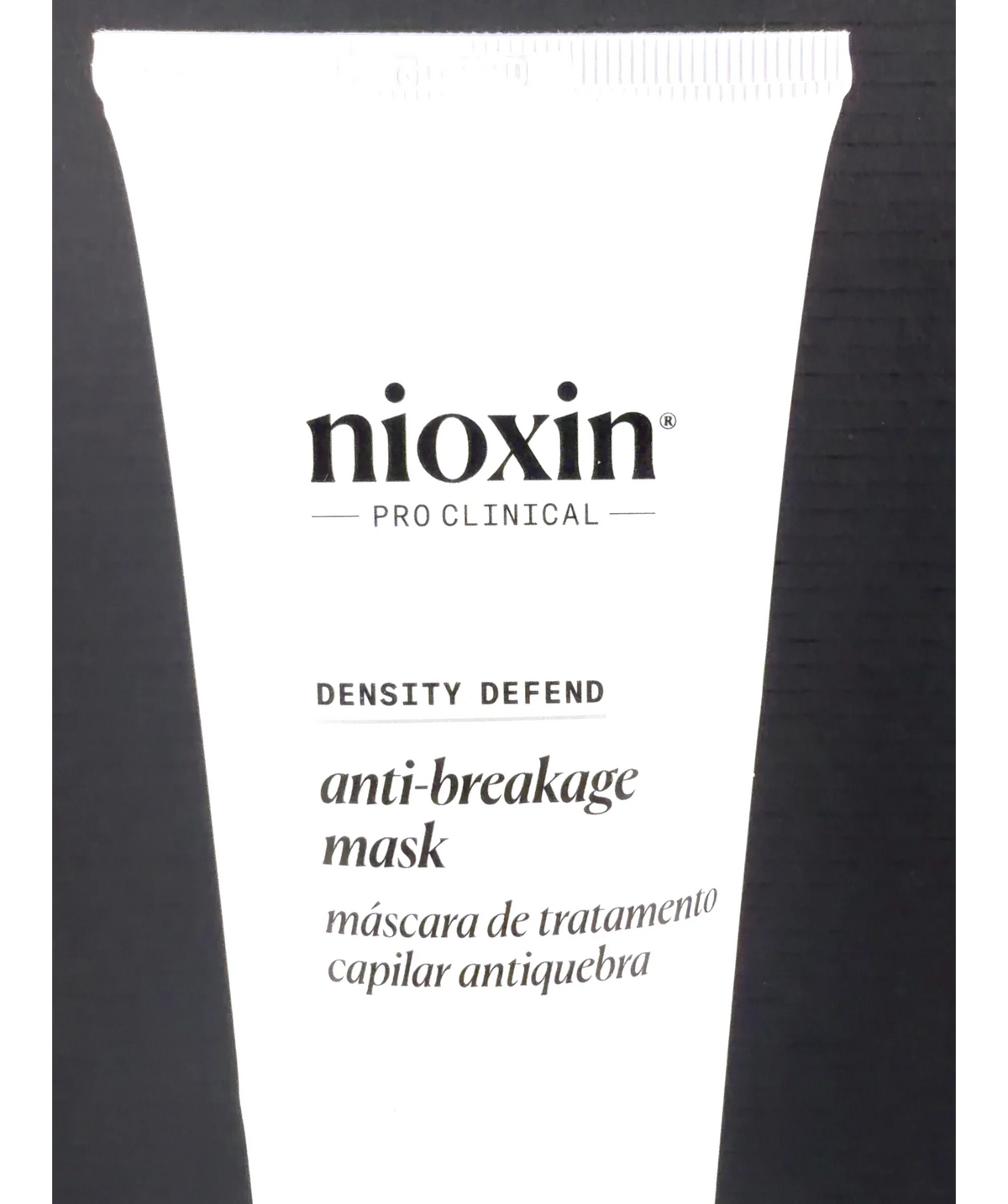 Nioxin anti-breakage mask, size 150ml — label