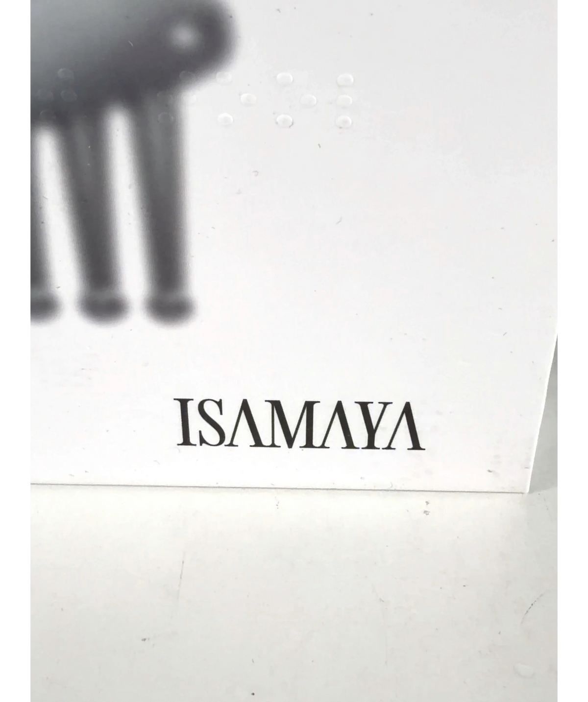 ISAMAYA Sculpt 01, size 1 — label