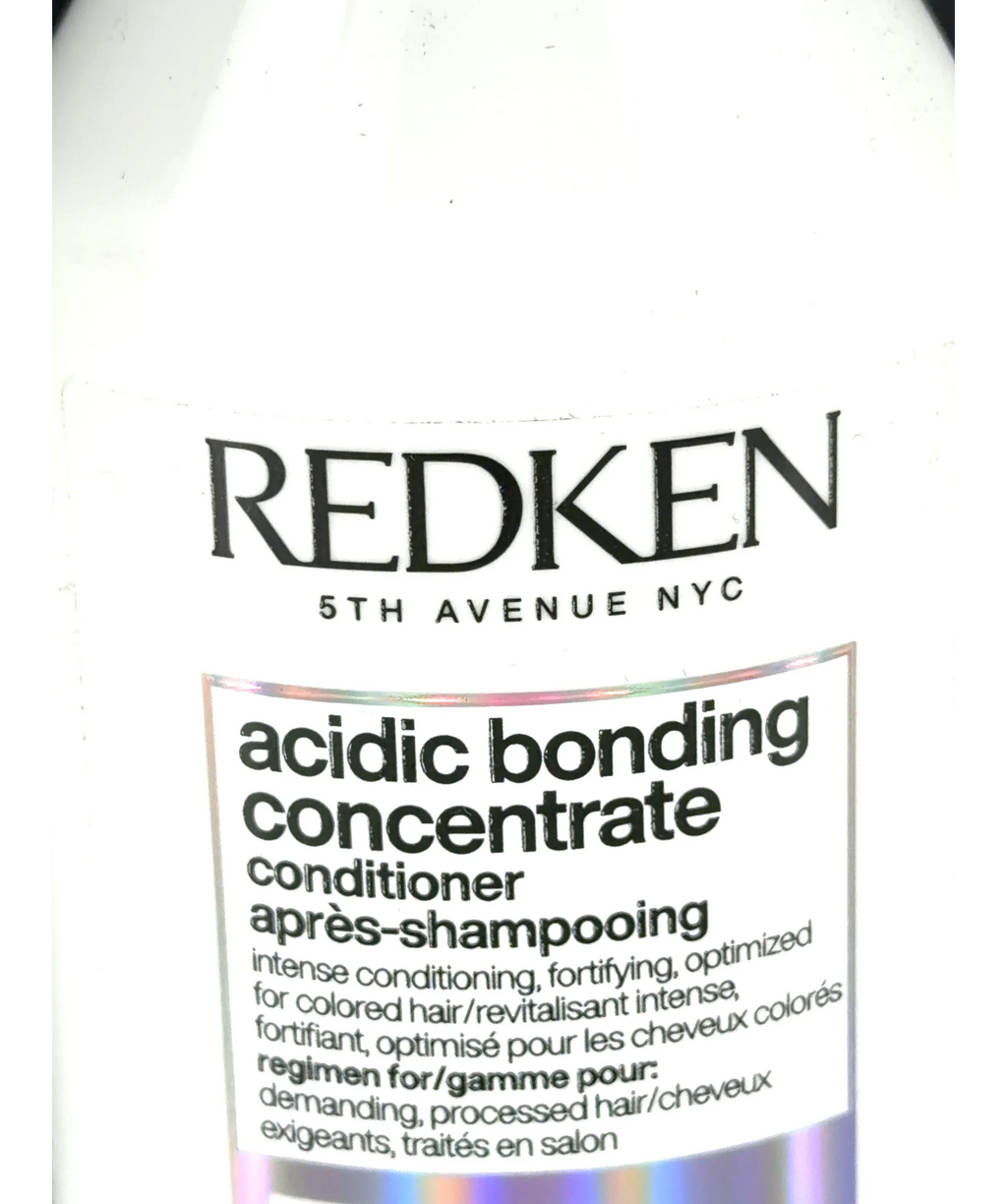 REDKEN Acidic Bonding Concentrate Conditioner, size 300ml — label
