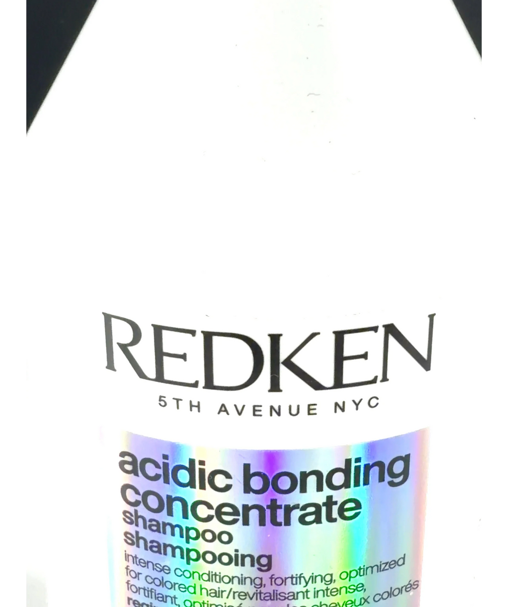 REDKEN acidic bonding concentrate shampoo shampooing, size 300ml — label