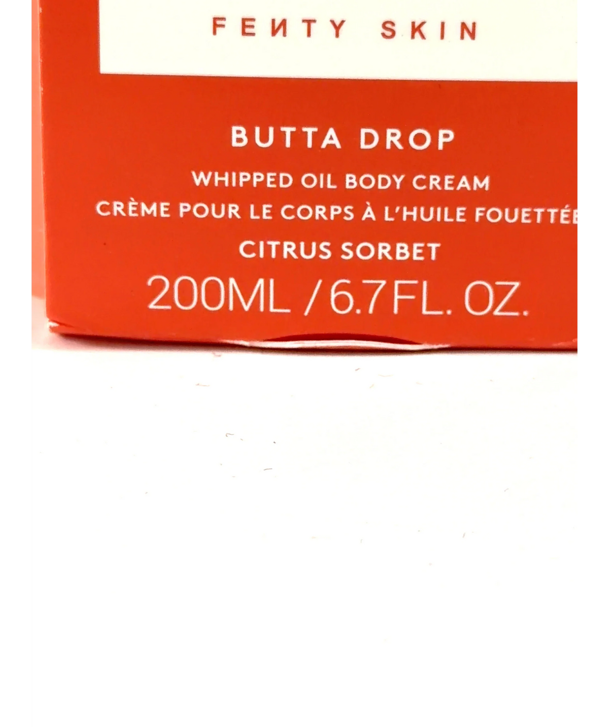 Fenty Butta Drop Whipped Oil Body Cream, size 200ml — care label