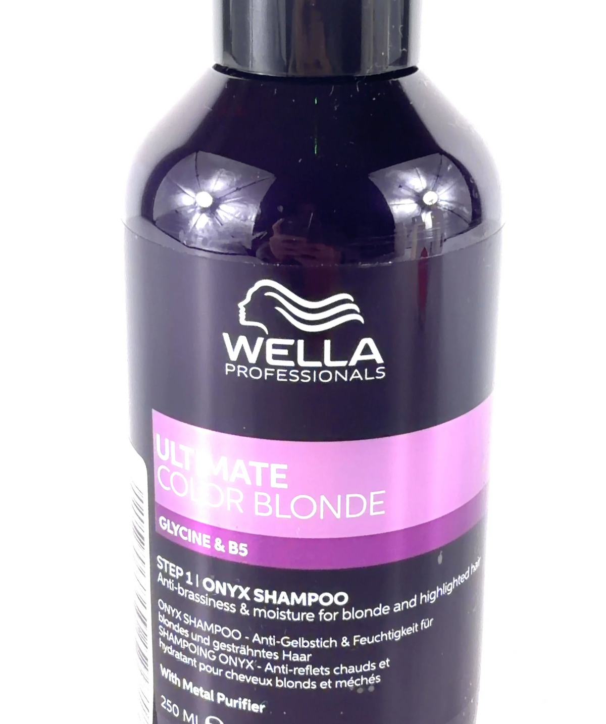 Wella ULTIMATE COLOR BLONDE, size 250ml — label