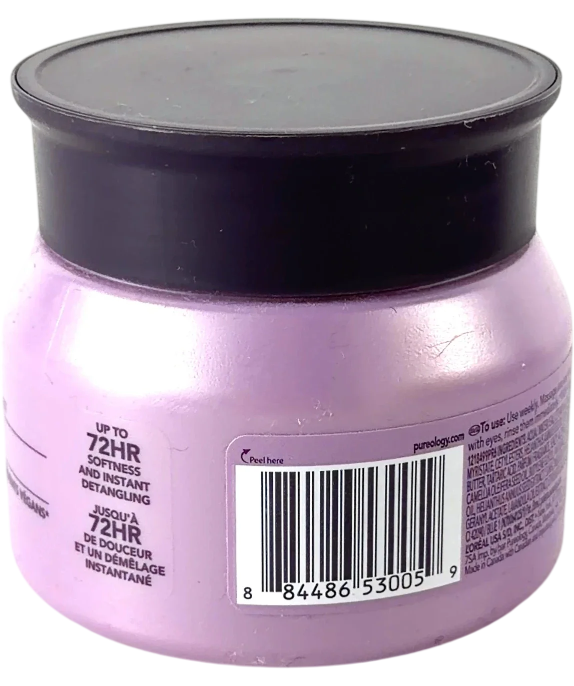 Pureology Hydrate Treatment Mask, size 250ml — back