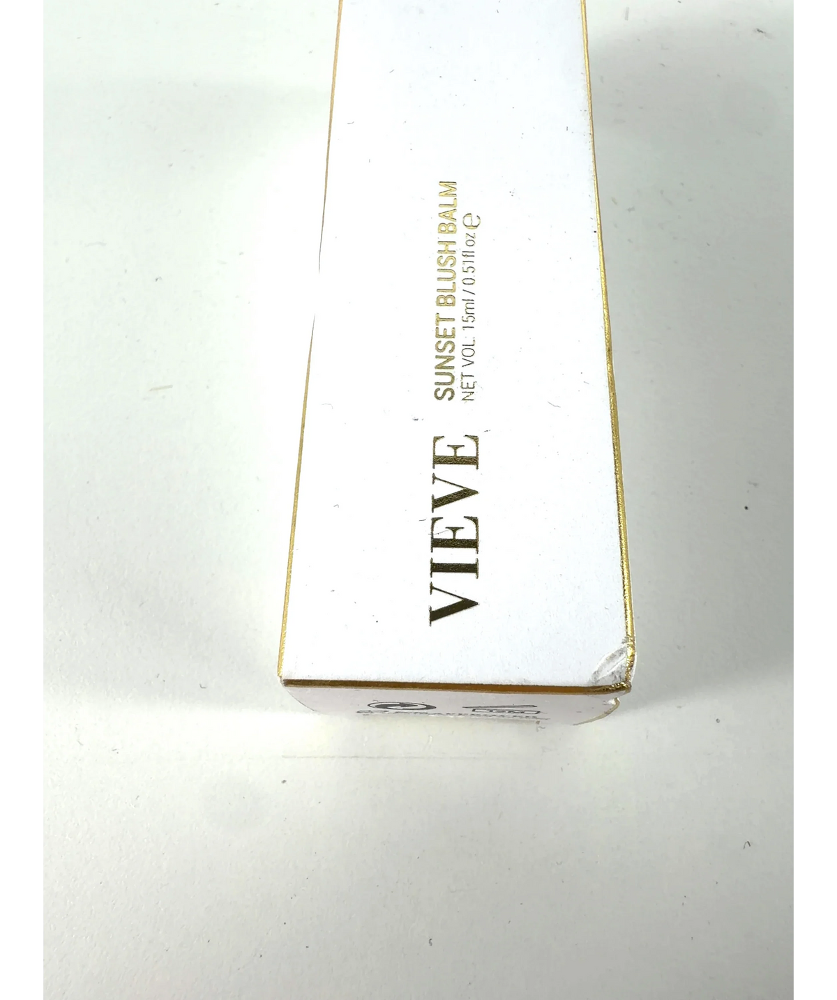 Vieve SORBET Sunset Blush Balm, size 15ml — label