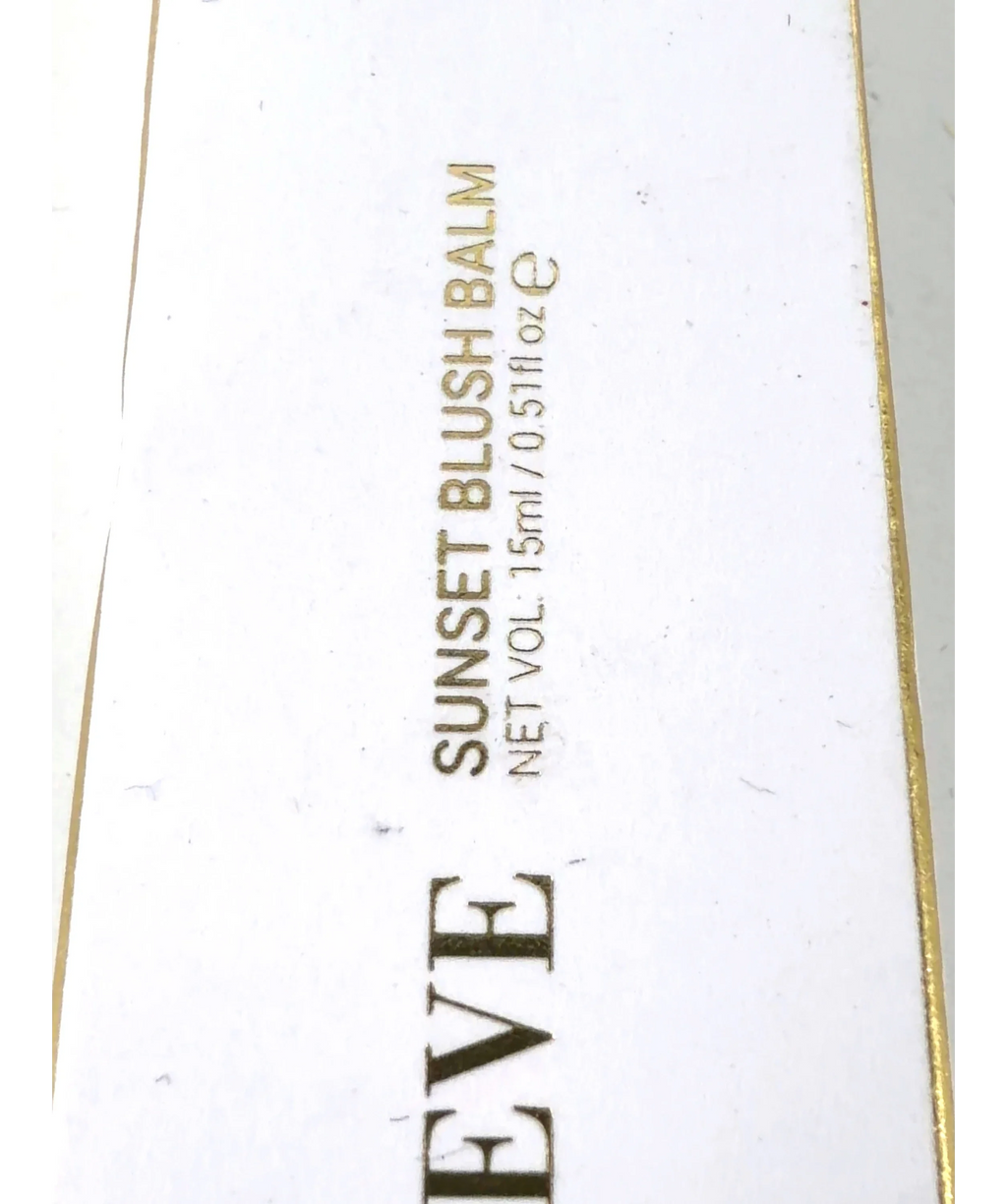 Vieve SORBET Sunset Blush Balm, size 15ml — care label