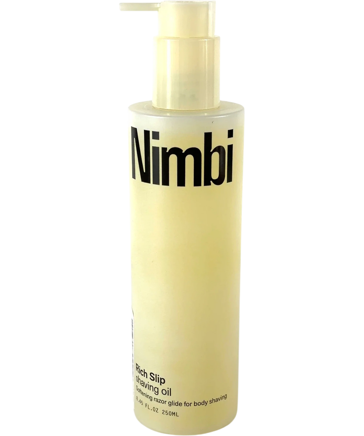 Nimbi Rich Slip shaving oil, size 250ml — front