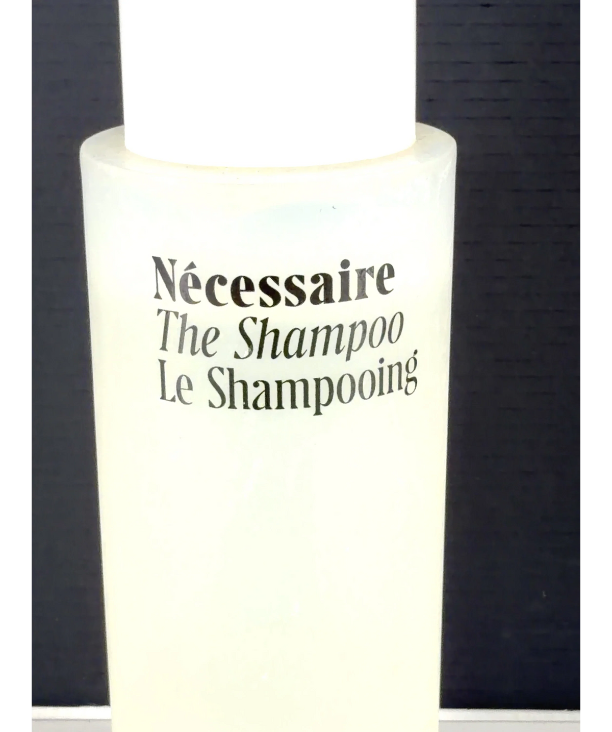 N&eacute;cessaire The Shampoo, size 250ml — label