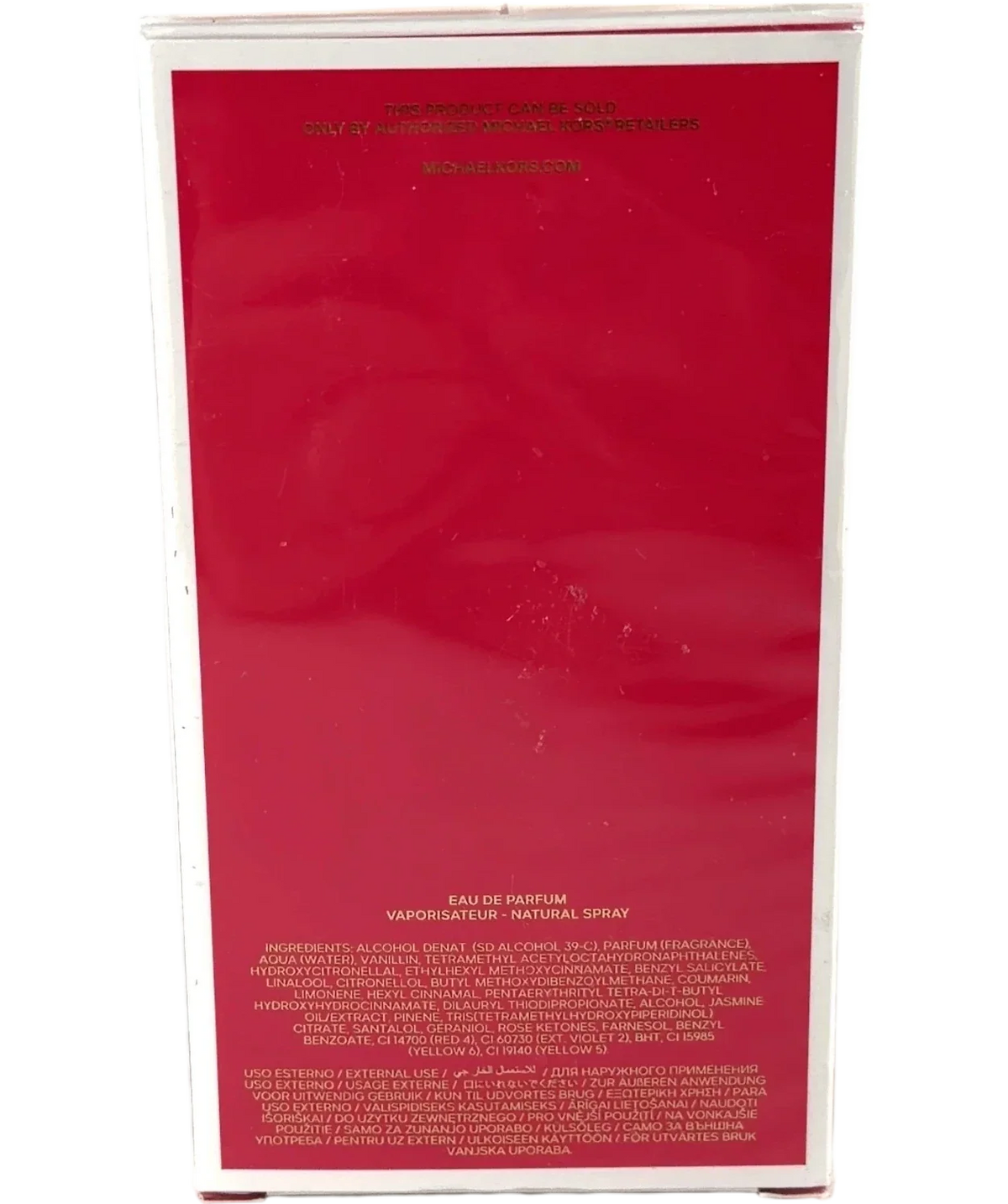 Michael Kors PINK HORIZON Pour Femme Pink Horizon Eau de Parfum, size 100ml — back