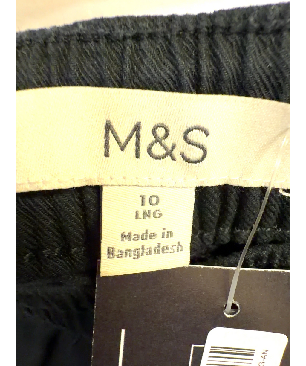 M&S Black Colour, size UK 10 — detail