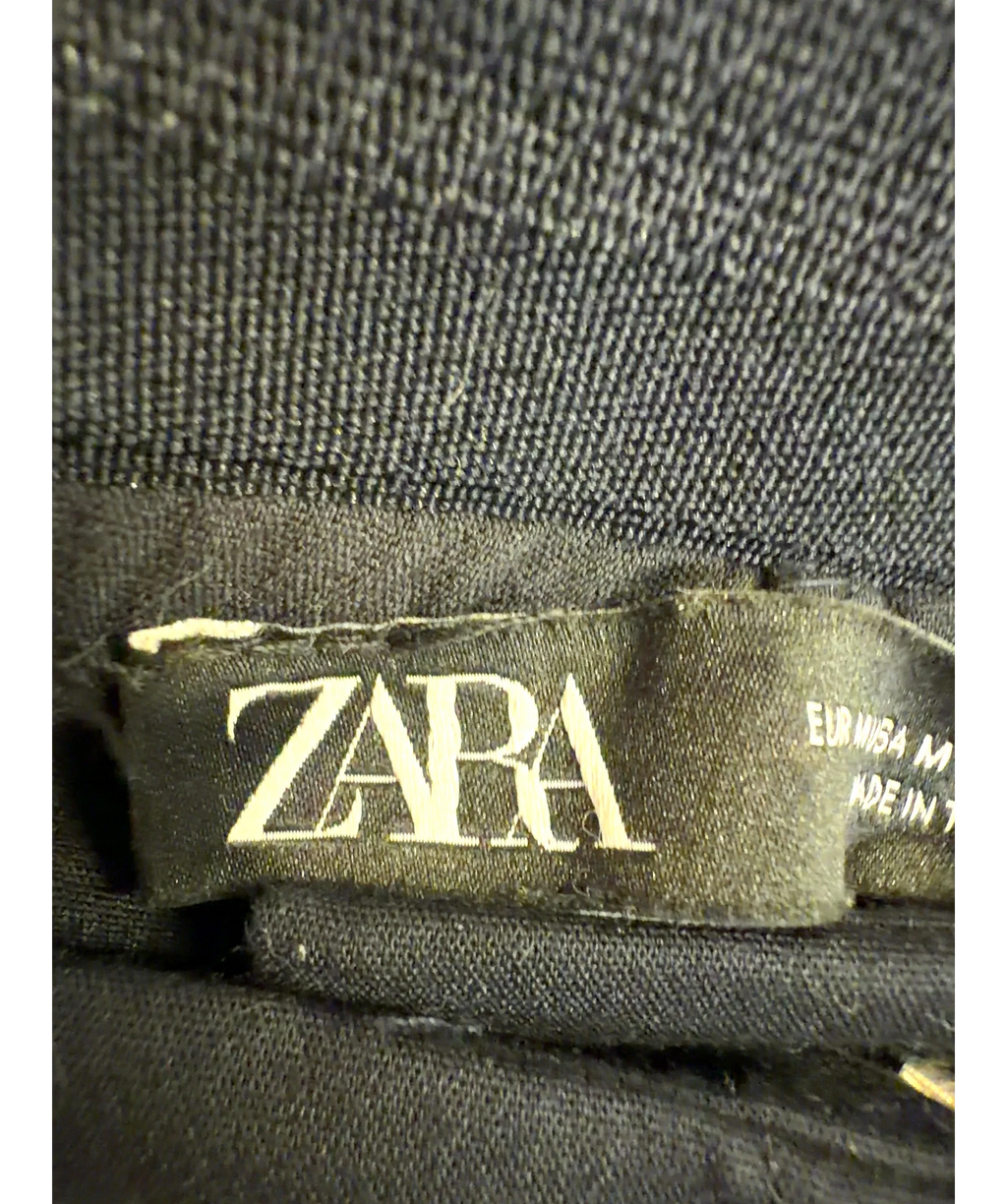 ZARA Black Colour, size UK M — detail