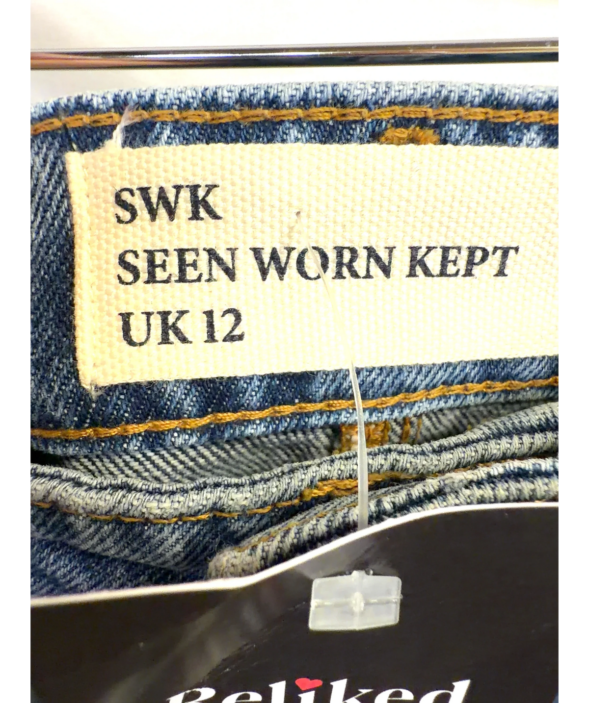 Seen Worn Kept Blue Colour, size UK 12 — detail