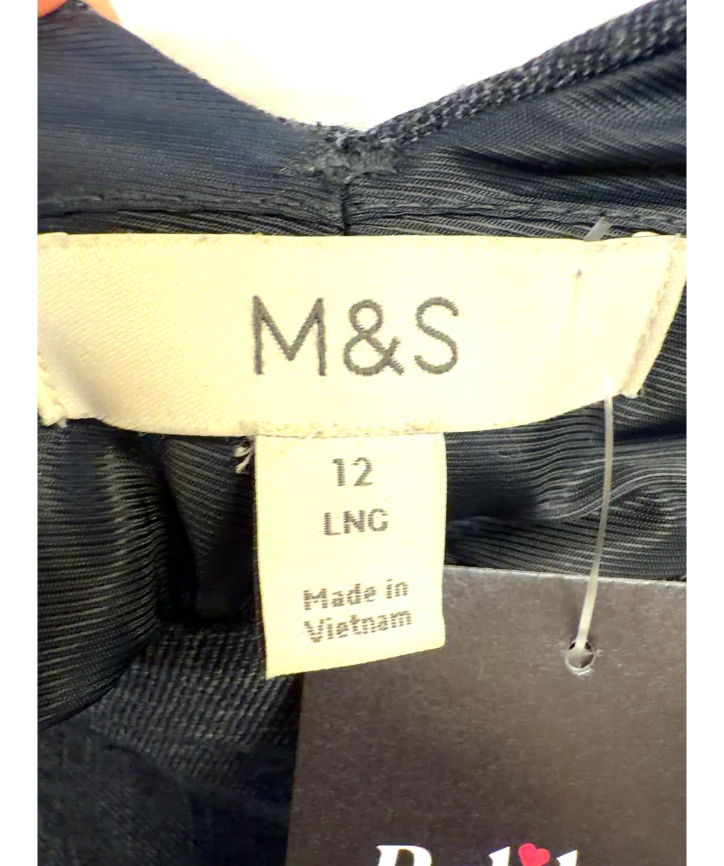 M&S navy Colour, size UK 12 — detail