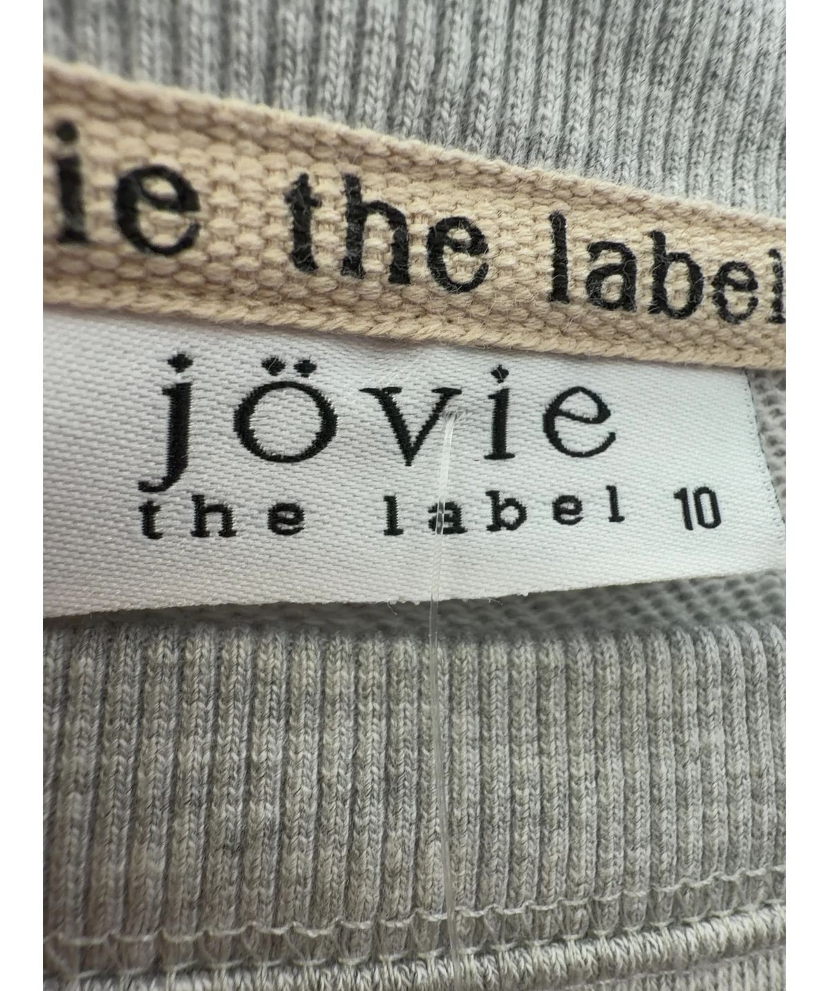 Jovie the Label Grey Colour, size UK 10 — detail