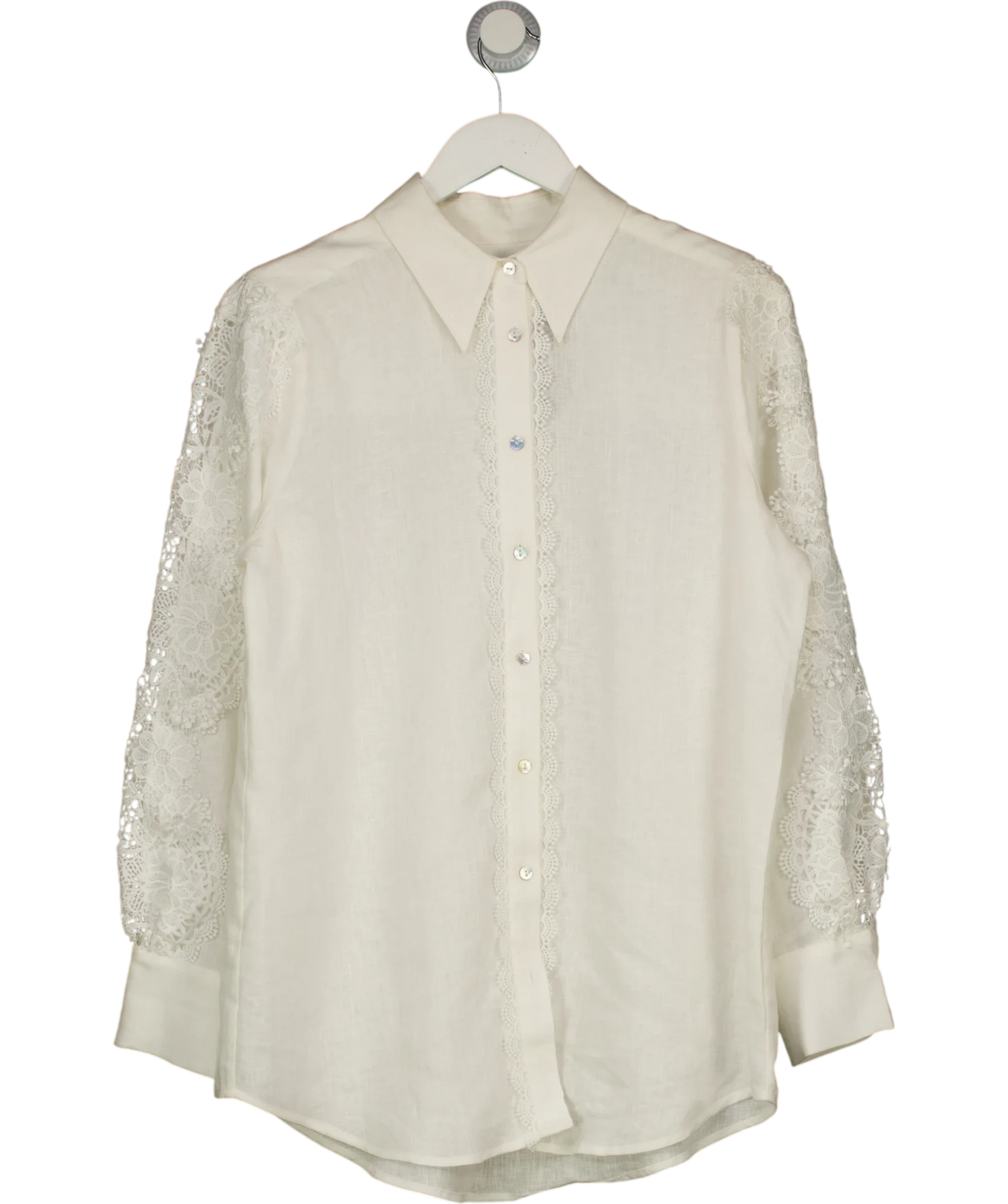 Mint Velvet White Colour, size UK M — front