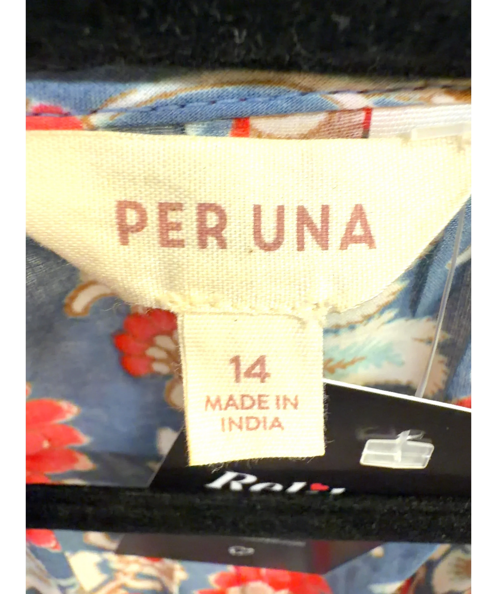 Per Una Blue Colour, size UK 14 — detail
