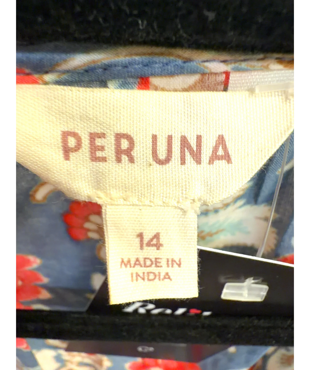 Per Una Blue Colour, size UK 14 — care label