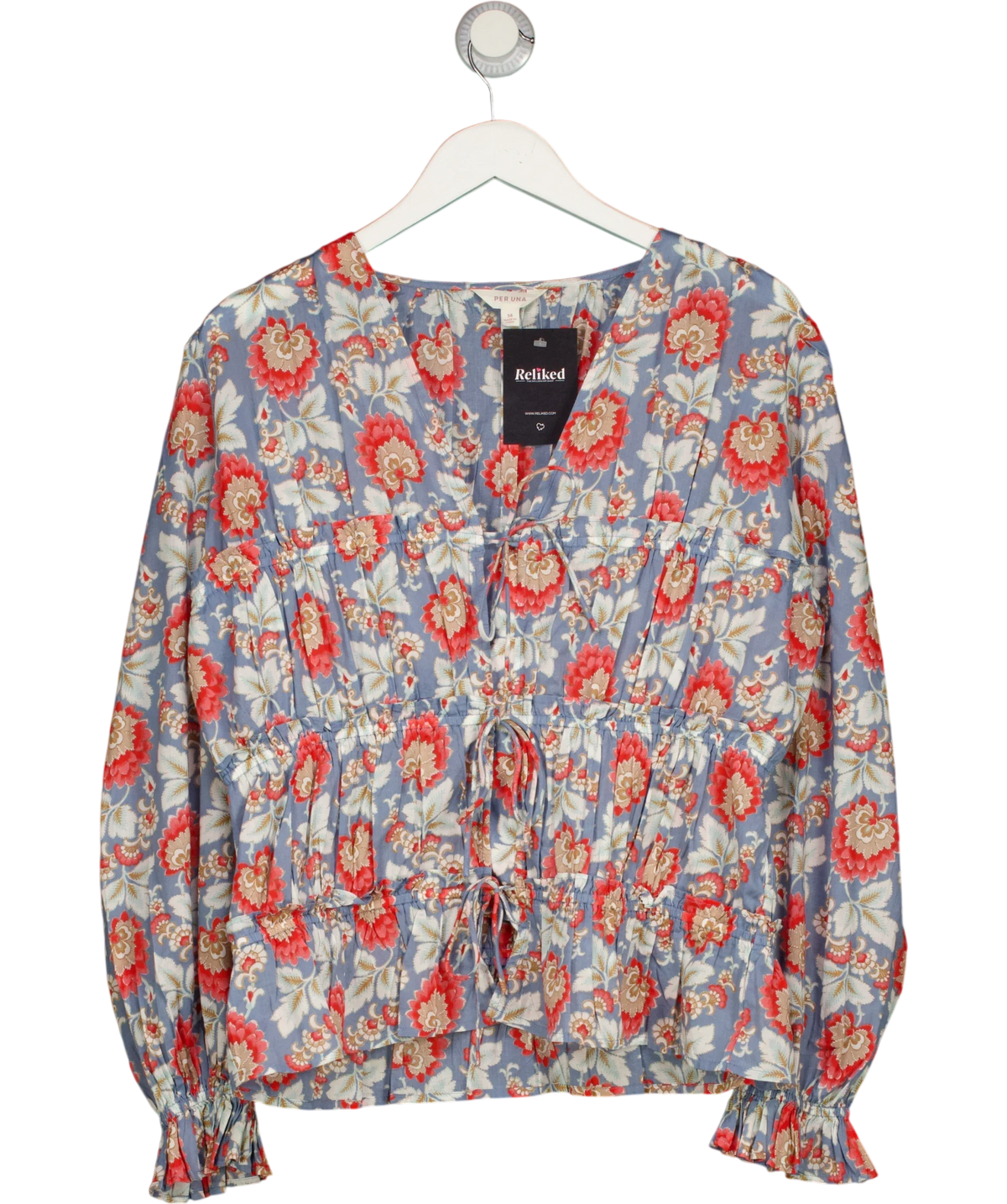 Per Una Blue Colour, size UK 14 — front