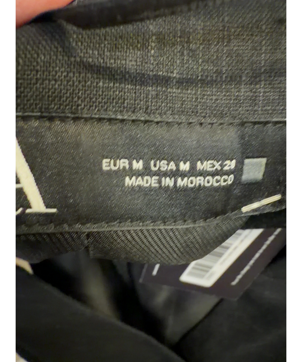ZARA Black Colour, size UK M — care label