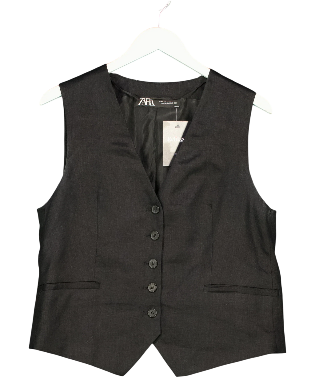 ZARA Black Colour, size UK M — front