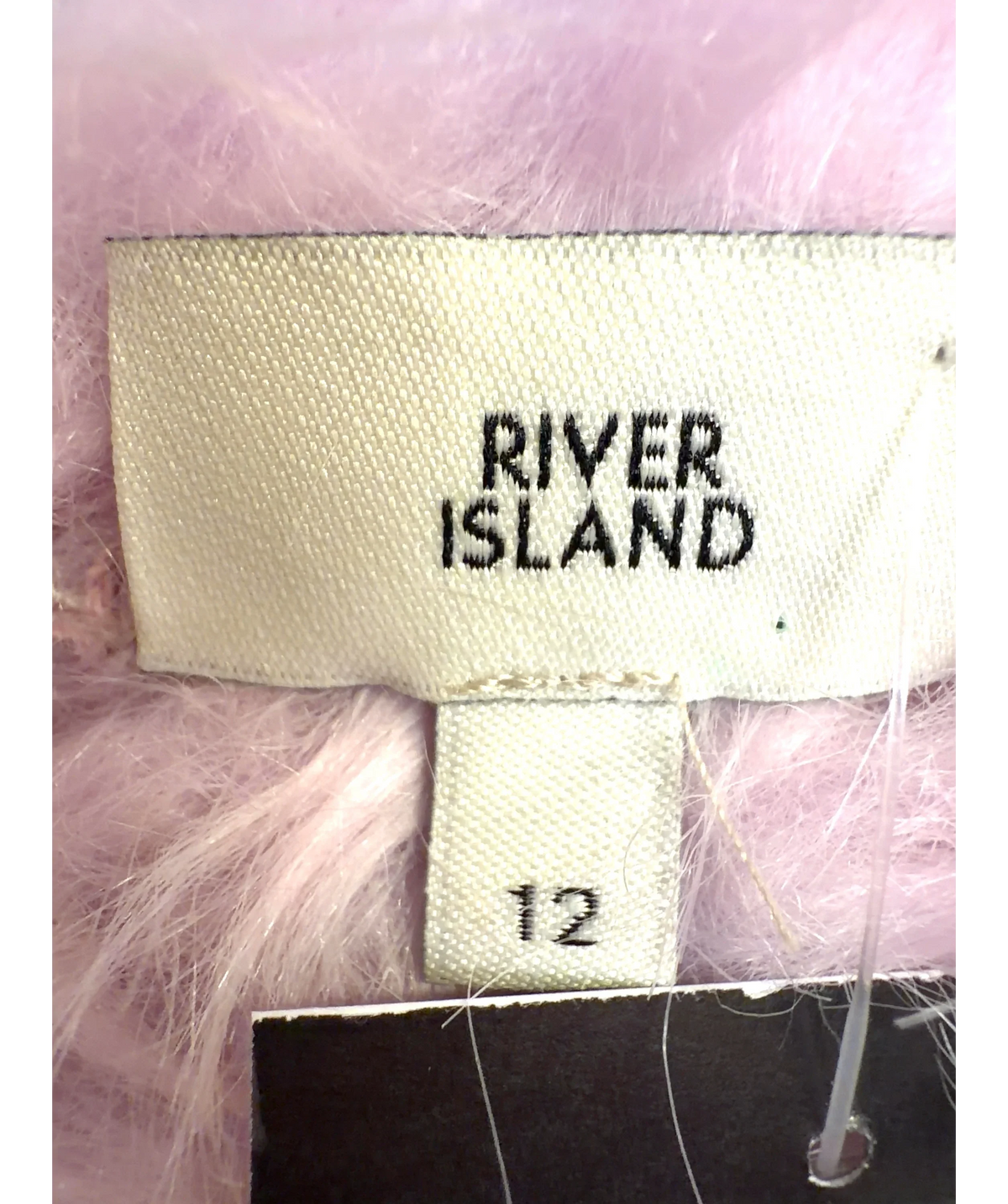 River Island lilac Colour, size UK 12 — care label